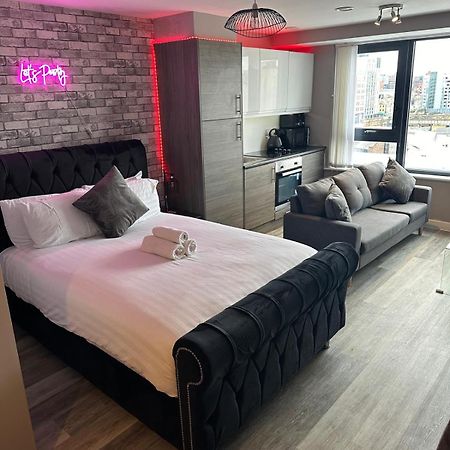 Apartamento Stunning City View Studio Liverpool Exterior foto