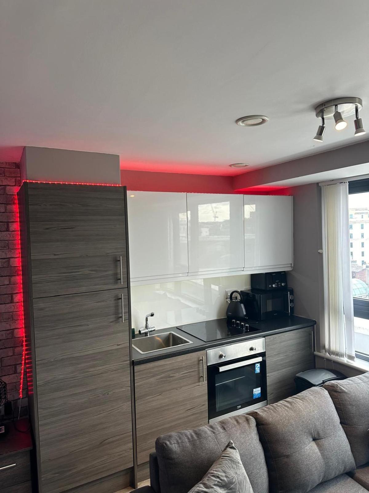 Apartamento Stunning City View Studio Liverpool Exterior foto