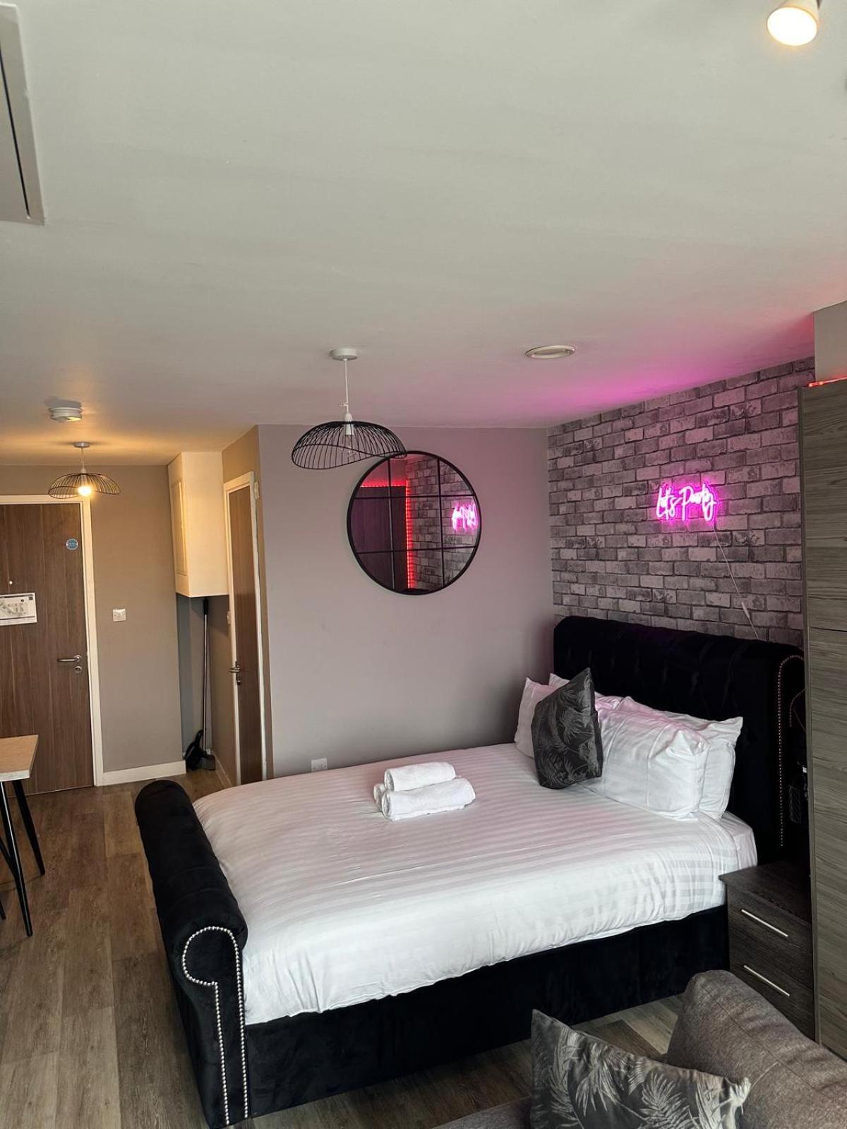 Apartamento Stunning City View Studio Liverpool Exterior foto