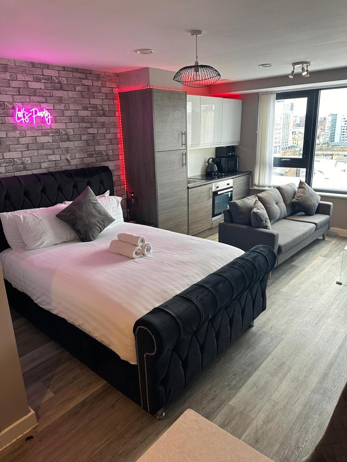 Apartamento Stunning City View Studio Liverpool Exterior foto